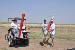 Loading Ray's rocket onto the RTV