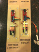 Two StratoLogger altimeters in Ray's rocket